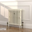 CI-RK660-CRM-LG-LS03 - Rook Cream 2 Column Victorian Cast Iron Radiator H660mm x W402mm CI-RK660-CRM-LG-LS03 - Rook Cream 2 Column Victorian Cast Iron Radiator H660mm x W402mm